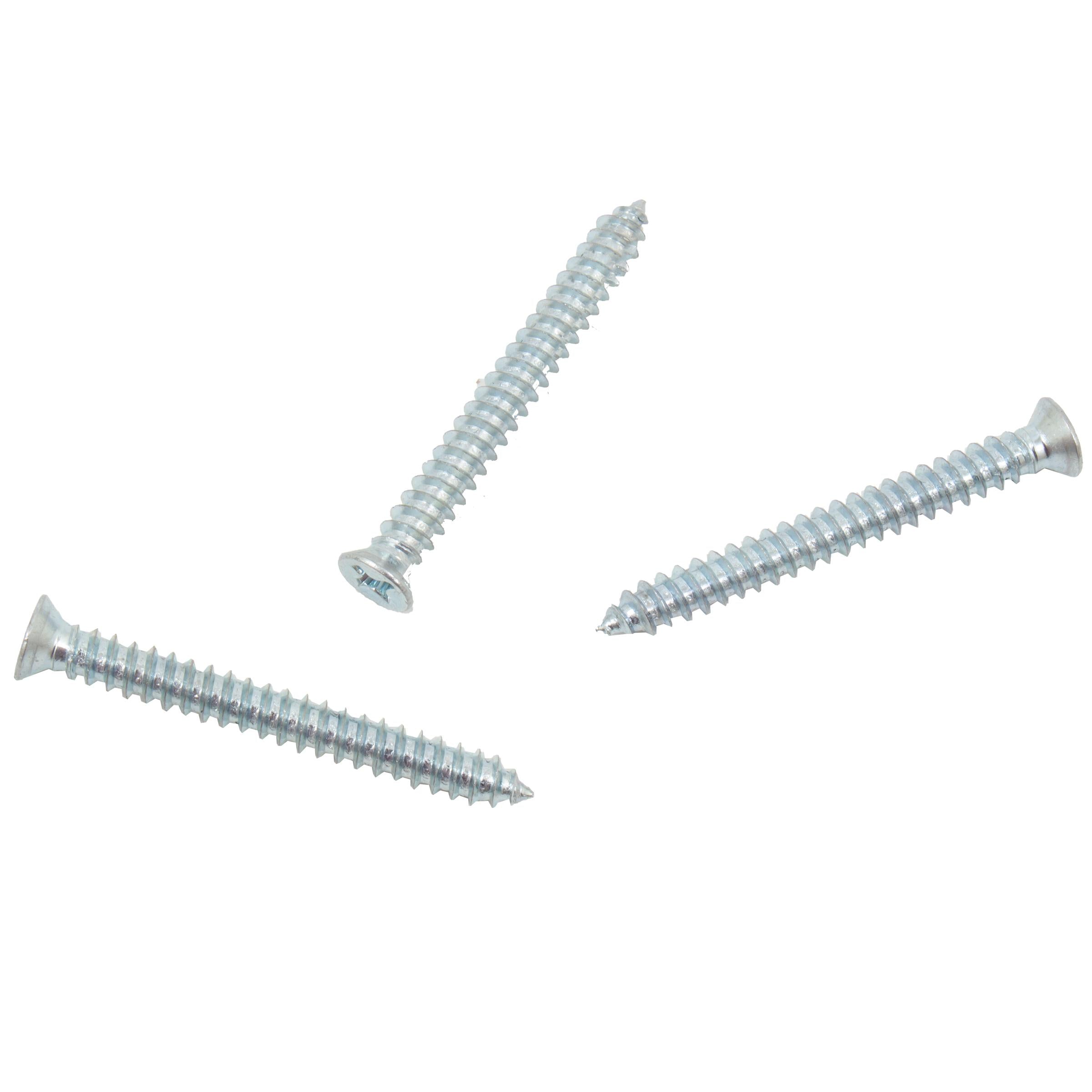 80-80 ZC 1-1/2" Screws for Single Track Standards 50/pk - Zinc