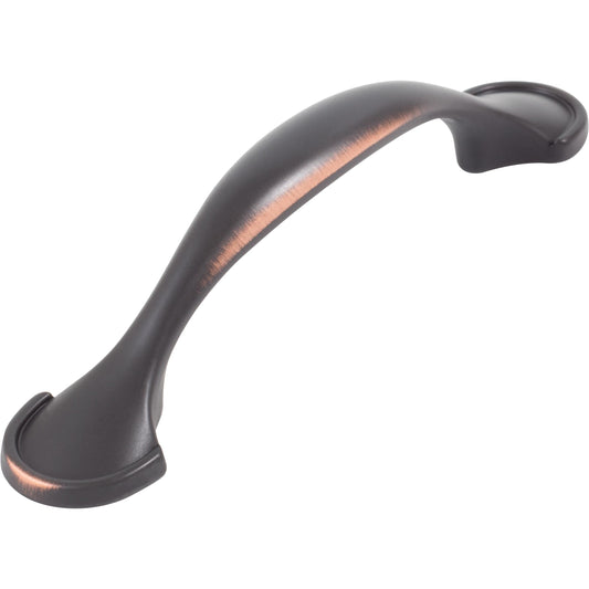 Stone Harbor Hardware Spon Cabinet Pull, 3 Inches, Vintage Bronze