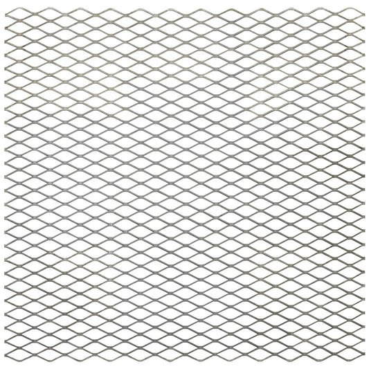 4075BC 24" x 24" Expanded Steel 3/4" Grid - Plain Steel