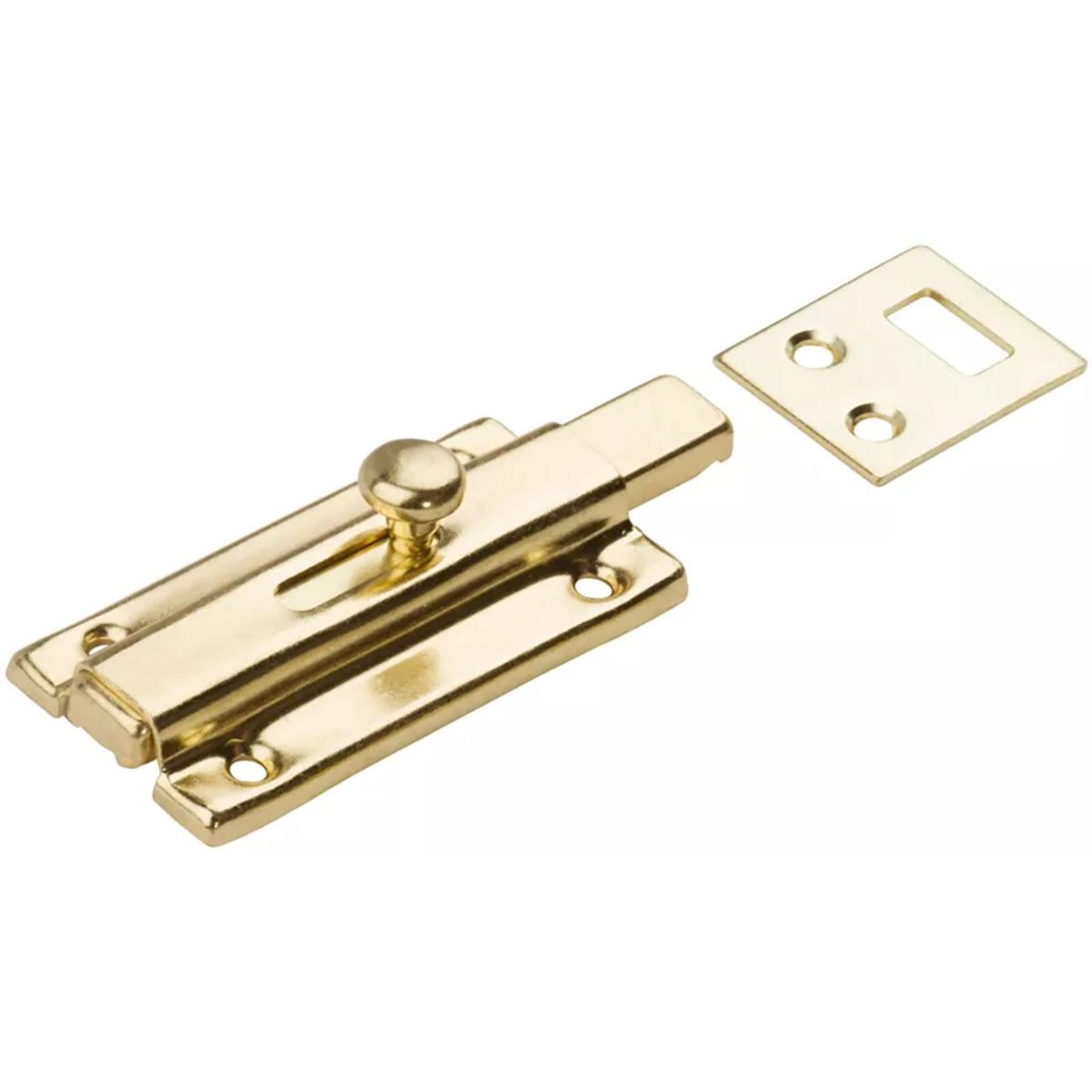 National Hardware - N152-850 V860, 3" Slide Bolt in Brass