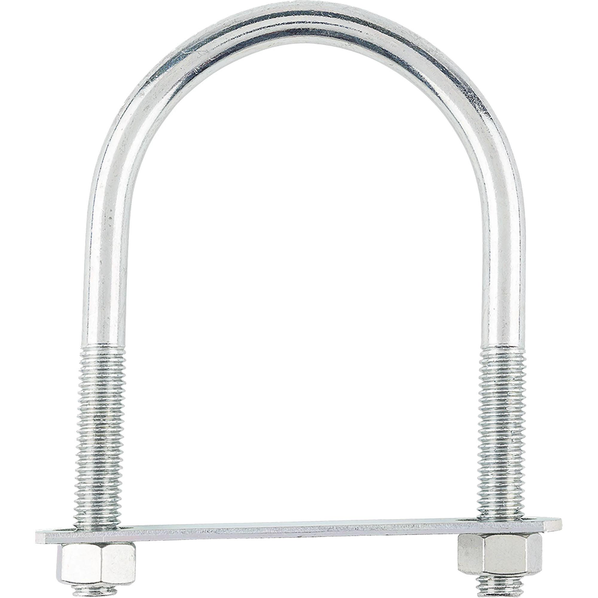 2190 #862-1/2" x 3-1/2" x 6" U-Bolt - Zinc Plated