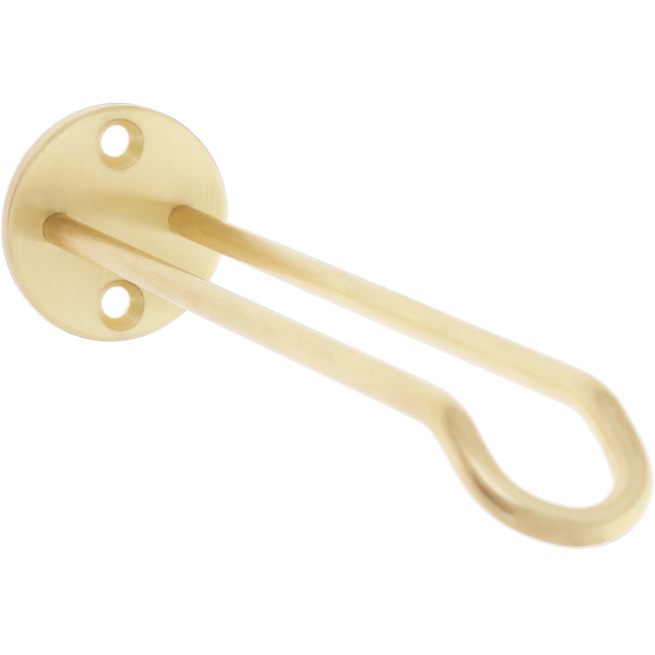National Hardware - V2681  Wall Base - Brushed Gold