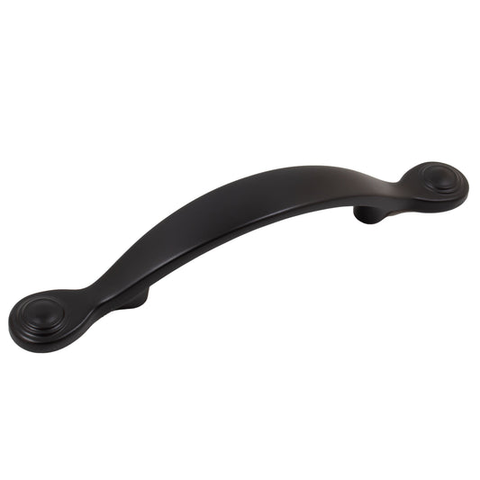 Stone Harbor Hardware Charlotte Cabinet Pull, 3 Inches, Matte Black
