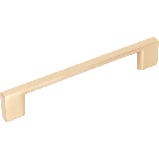 Stone Harbor Hardware Jetstream Cabinet Pull, 128 Millimeters, Satin Brass