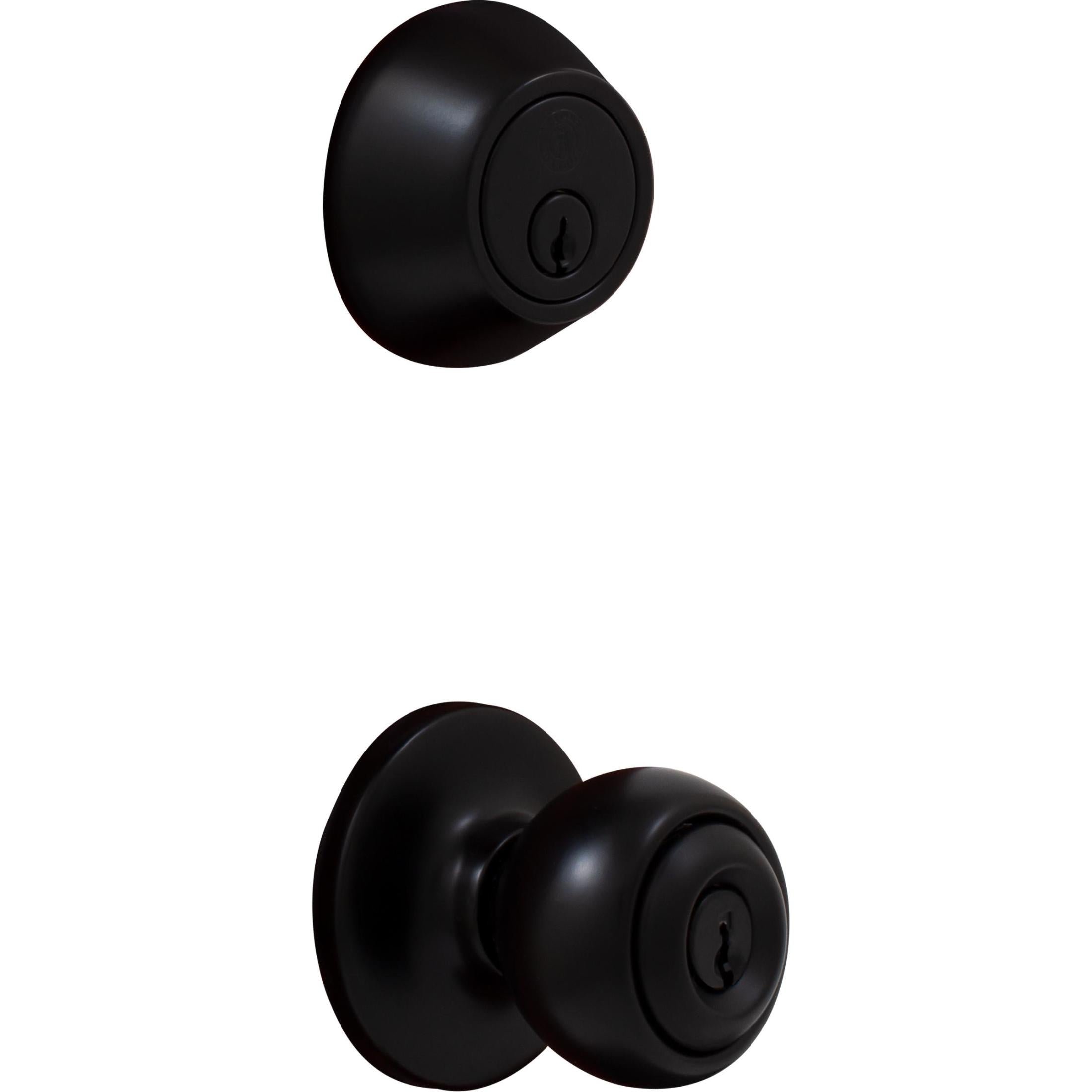 Ball Door Knob Entry /  Deadbolt Combo Pack