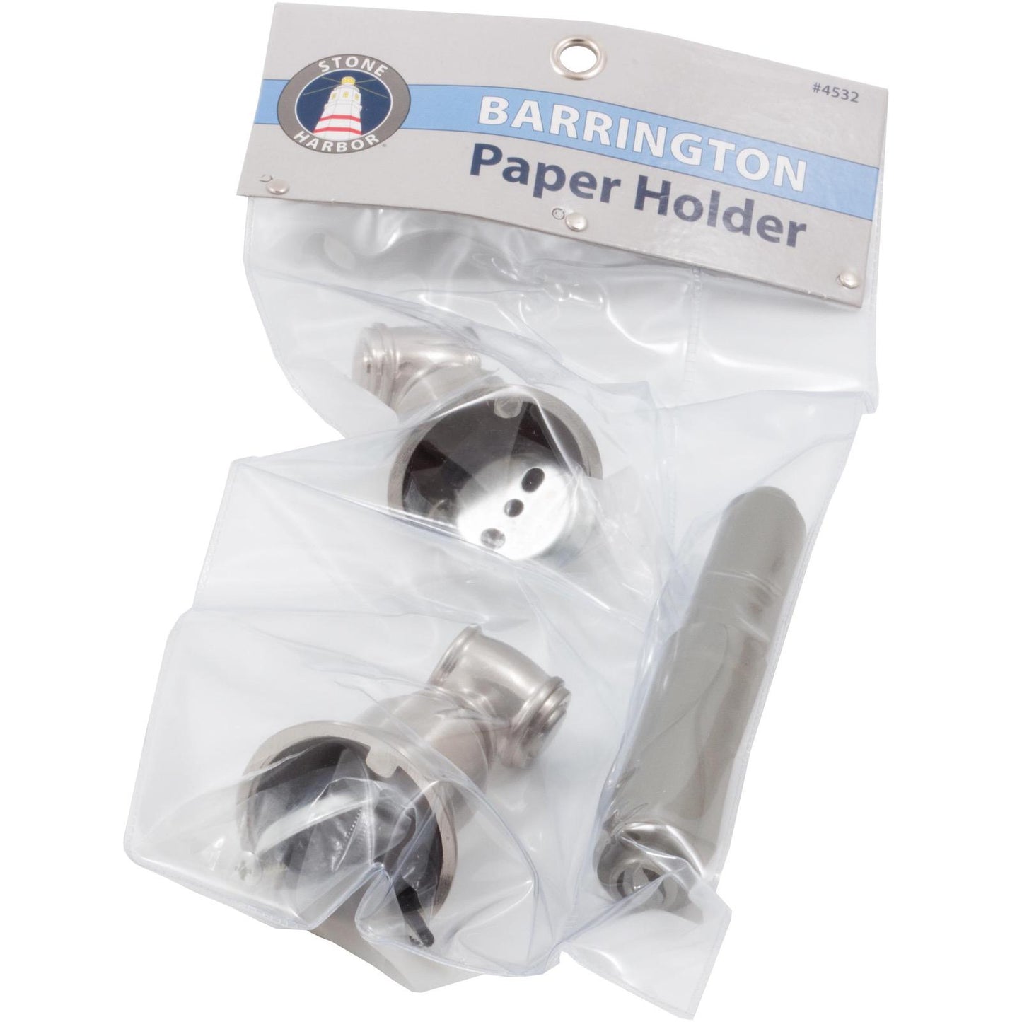 Stone Harbor Hardware Barrington Paper Holder, Satin Nickel