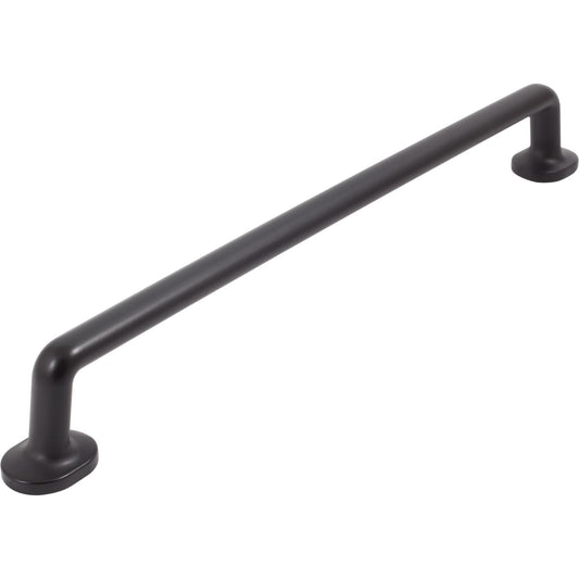 Stone Harbor Hardware Telluride Cabinet Pull, 10 Inches, Matte Black