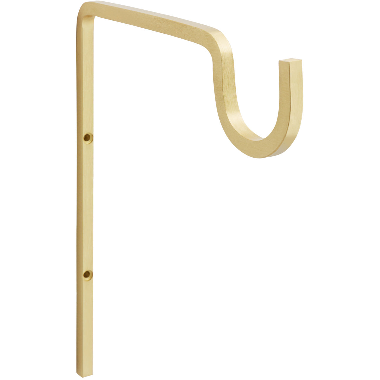 N275-508 - V2646 - 9-in Extended Wall Hook in Brushed Gold