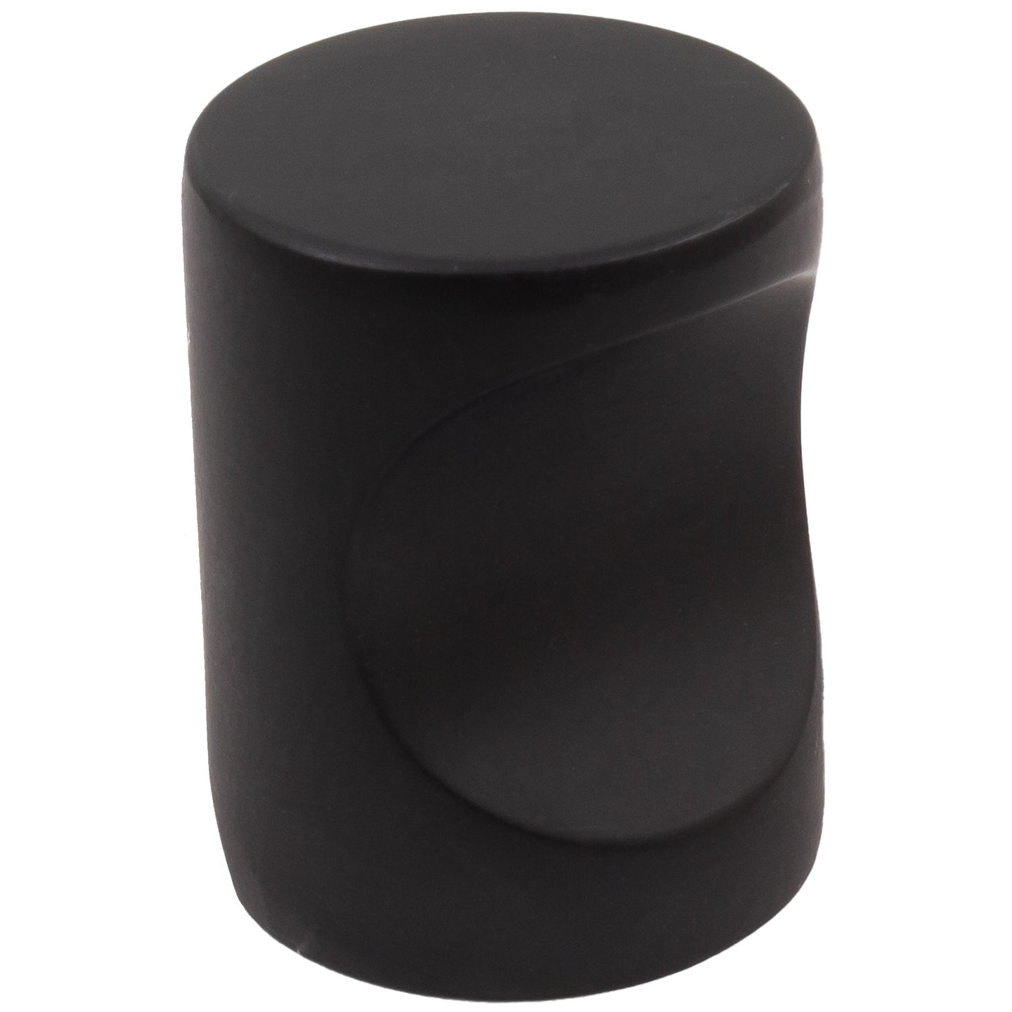 Stone Harbor Hardware Tower Cabinet Knob, 11/16 Inches, Matte Black