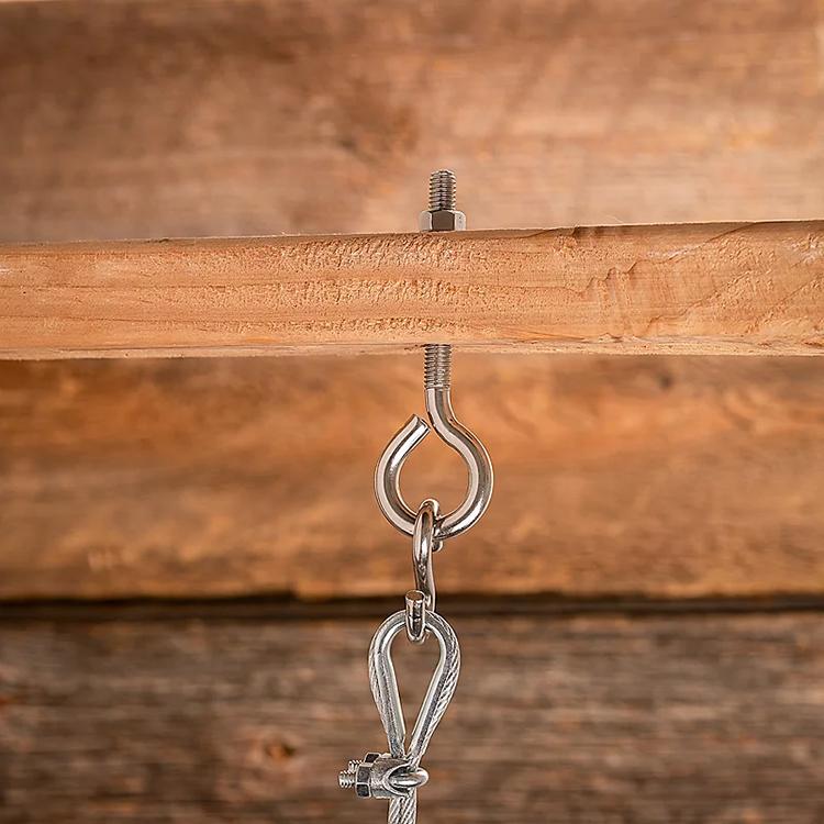 2161BC 3/8" x 5" Eye Bolt - Stainless Steel