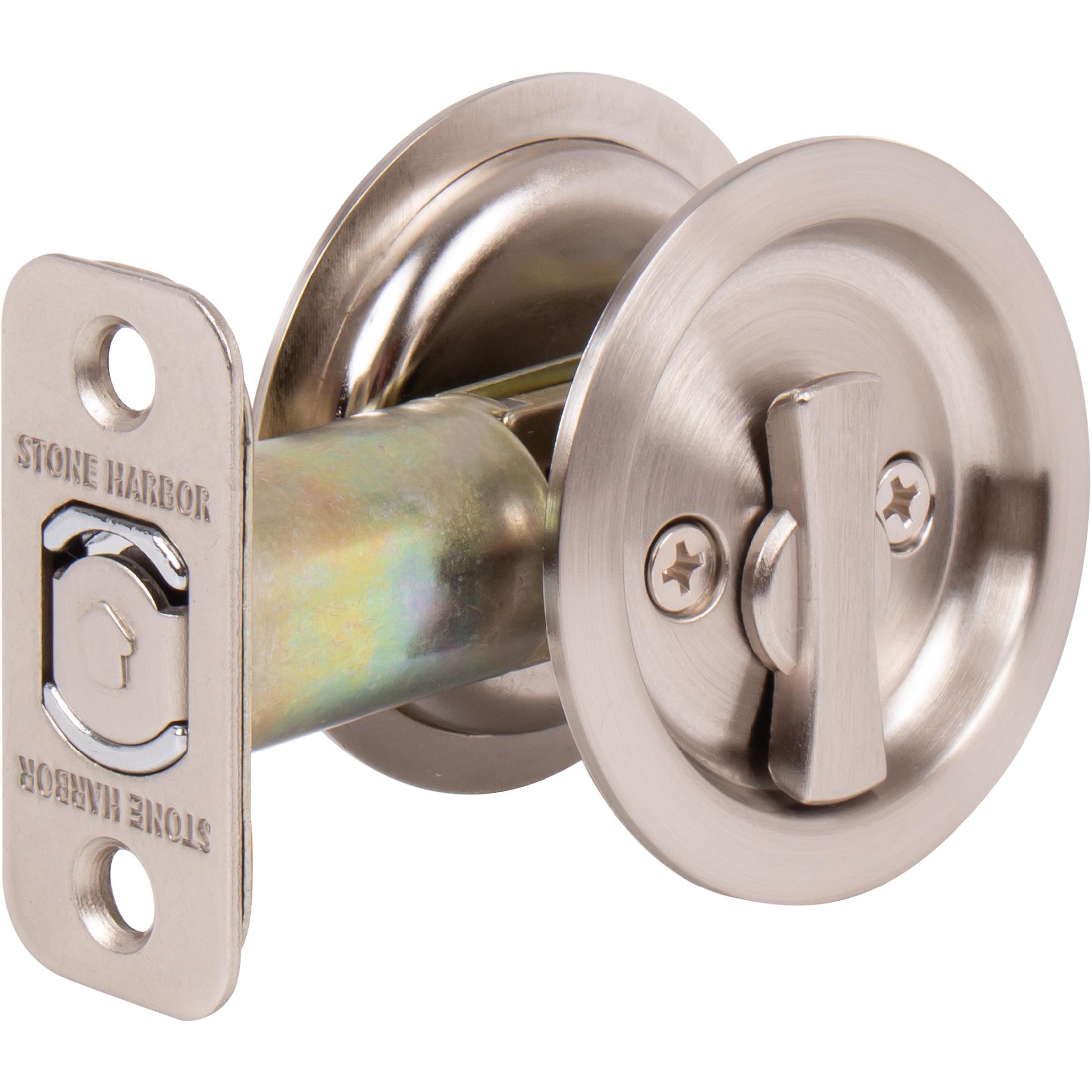 Round Pocket Door Lock Privacy