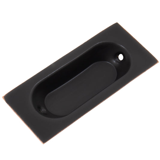 22B643E / 716 3-1/8" x 1-5/16" x 7/16" Flush Pull - Aged Bronze