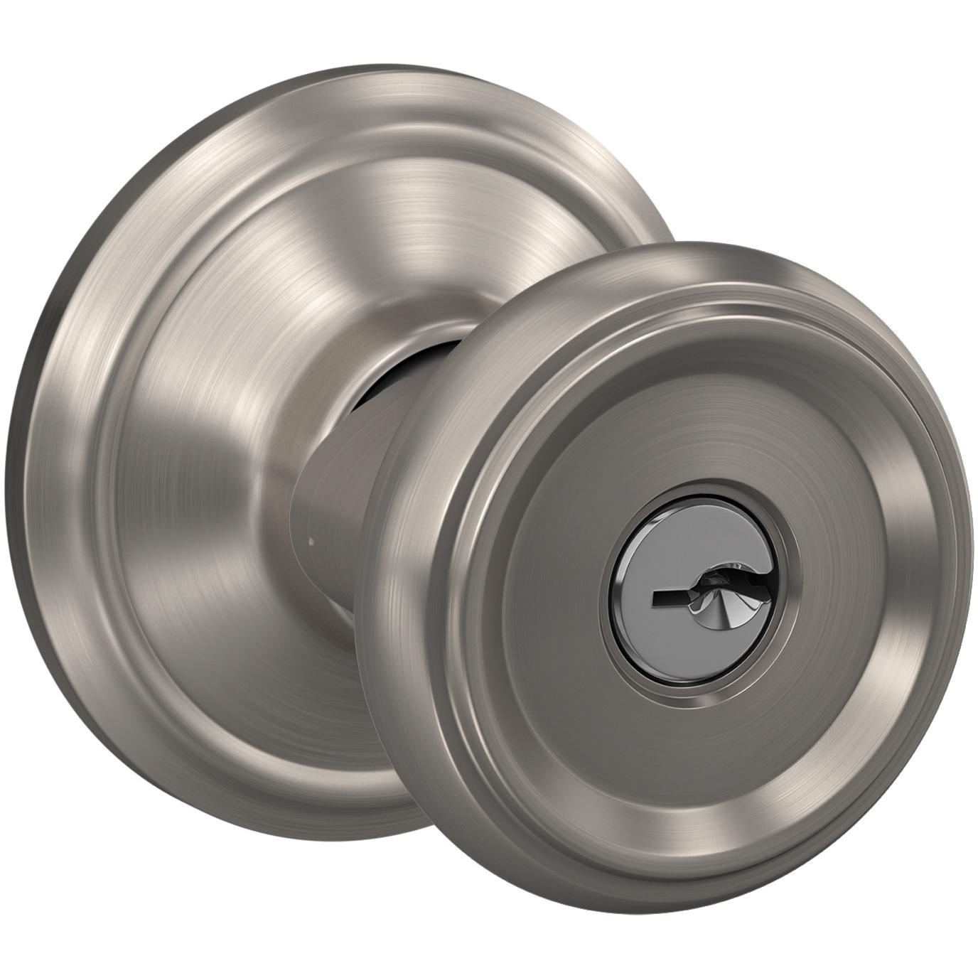 F51AOFM619ALD 16-211 10-063 K4 Offerman / Alden Entry - Satin Nickel