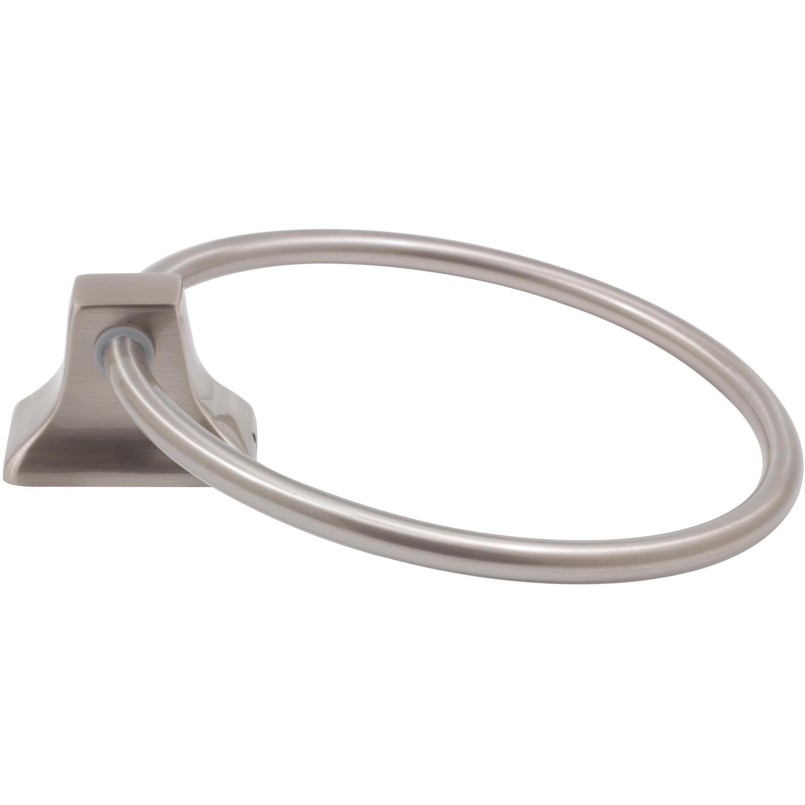 Stone Harbor Hardware Lakewood Towel Ring, Satin Nickel