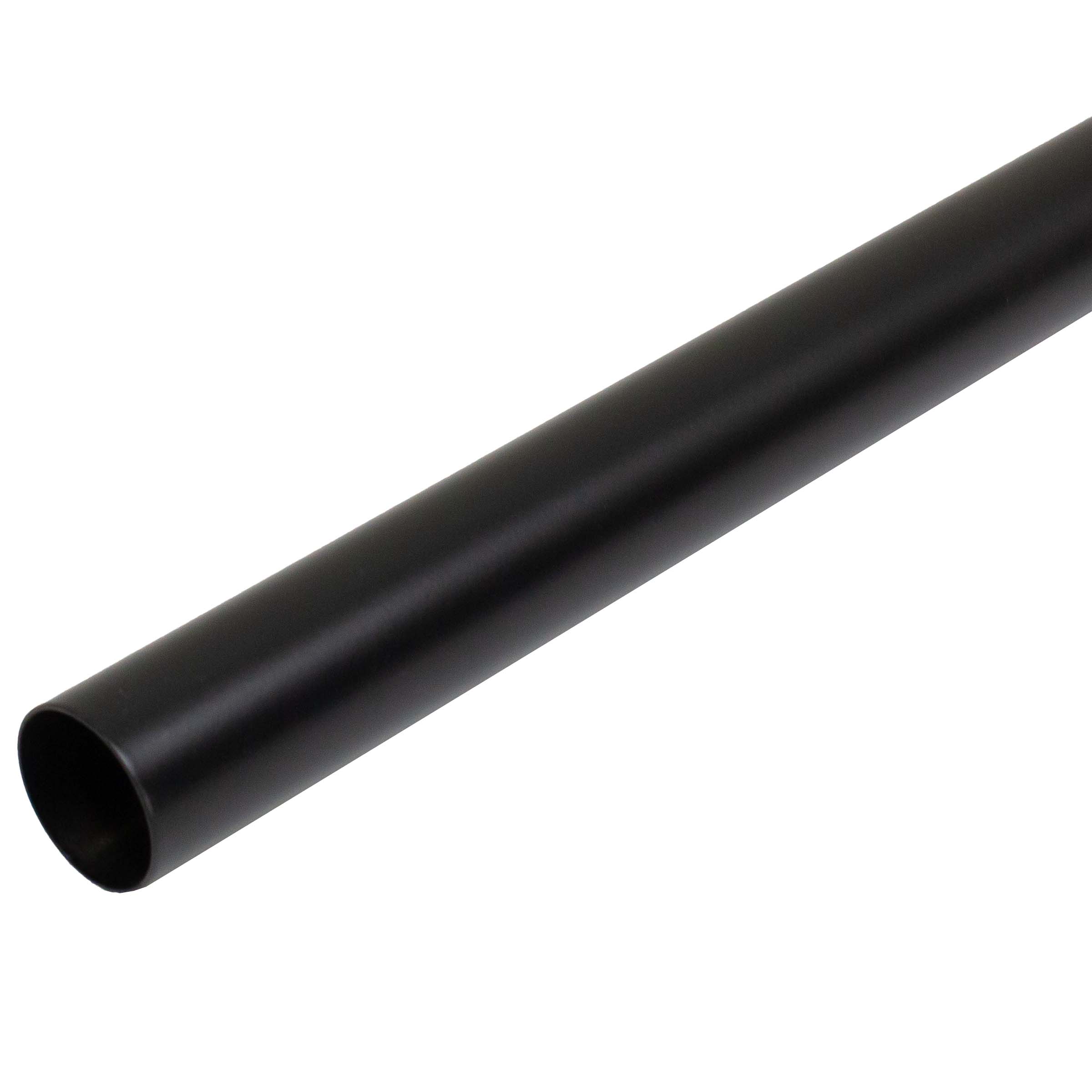 Stone Harbor Hardware Stainless Shower Rod, 5 Feet, No Flanges Included, Matte Black