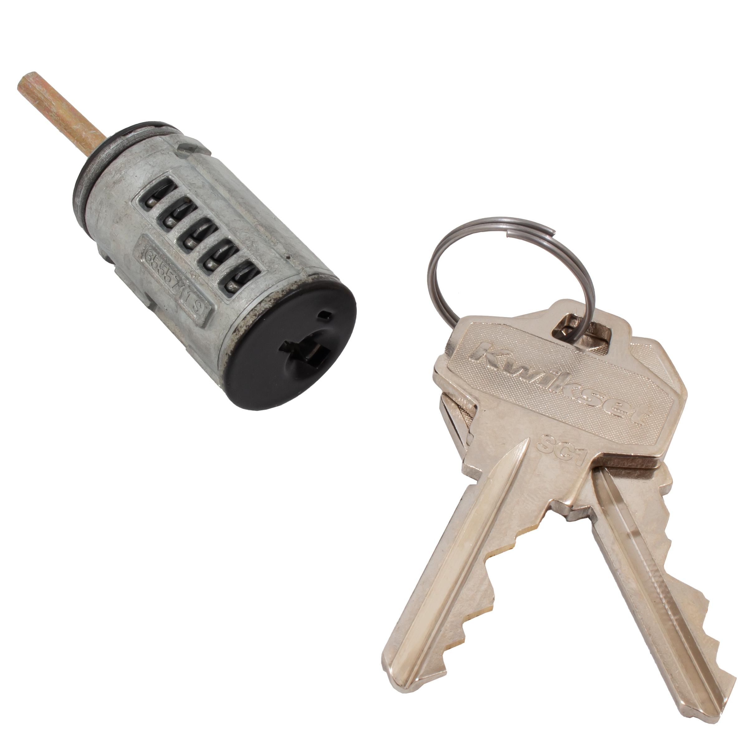 85171-001 SmartKey SC1 Interior Cylinder for 2-Cyl Deadbolts (68899)- Black