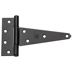 National Hardware - V286 6" XHD T-Hinge 2/pk - Black