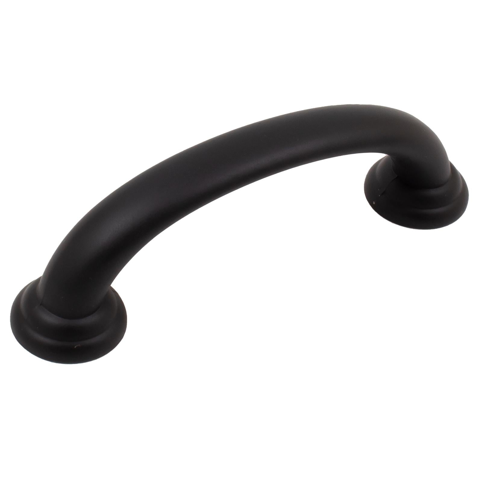 Stone Harbor Hardware Alesund Cabinet Pull, 3 Inches, Matte Black