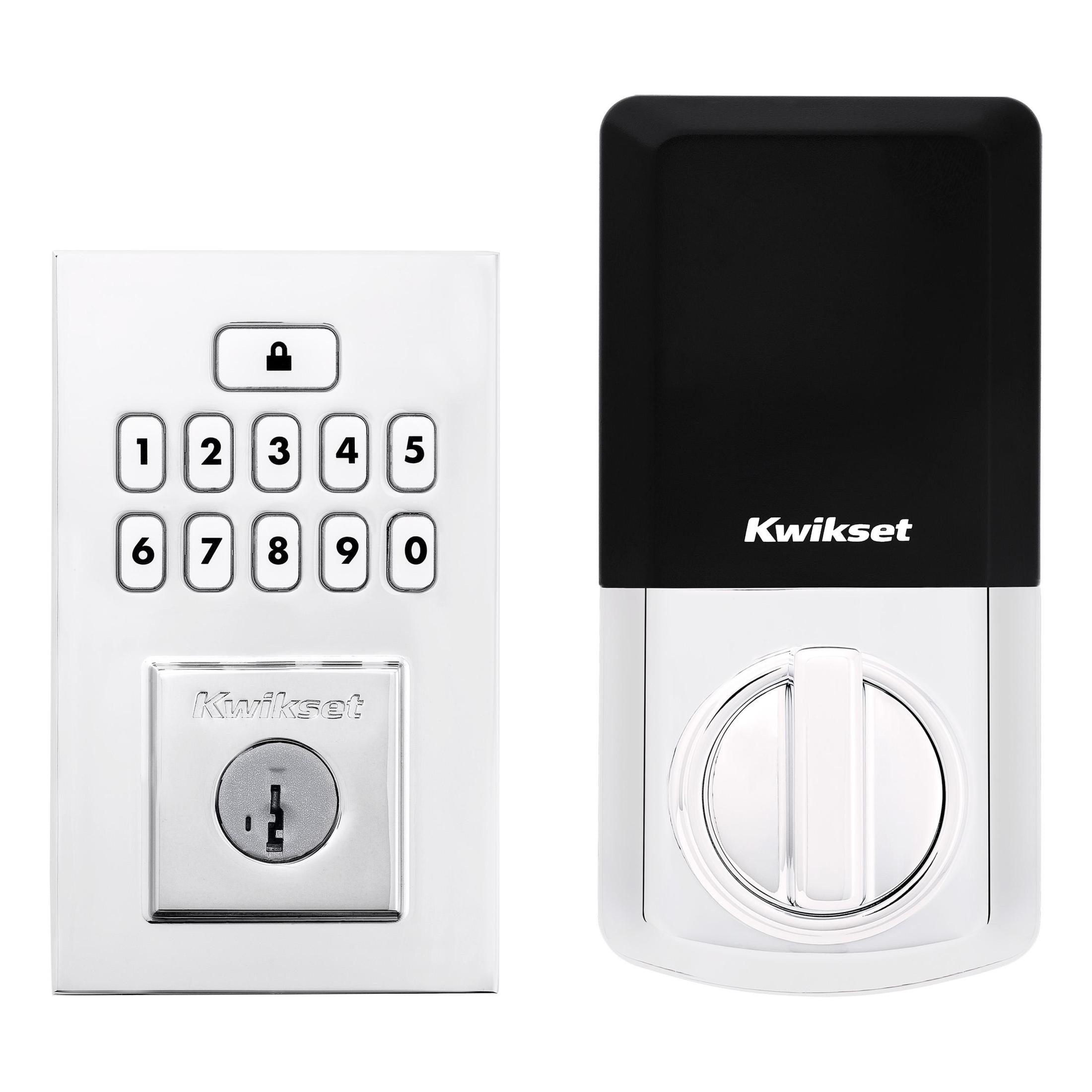 260 CNT 26 SMT RBP RCALFD Contemporary SmartCode Keypad Deadbolt - Polished Chrome