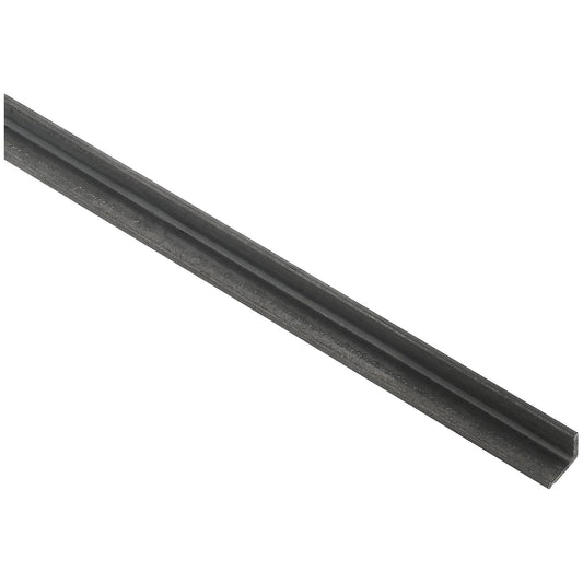 4060BC 3/4" x 72" Solid Angle 1/8" - Plain Steel