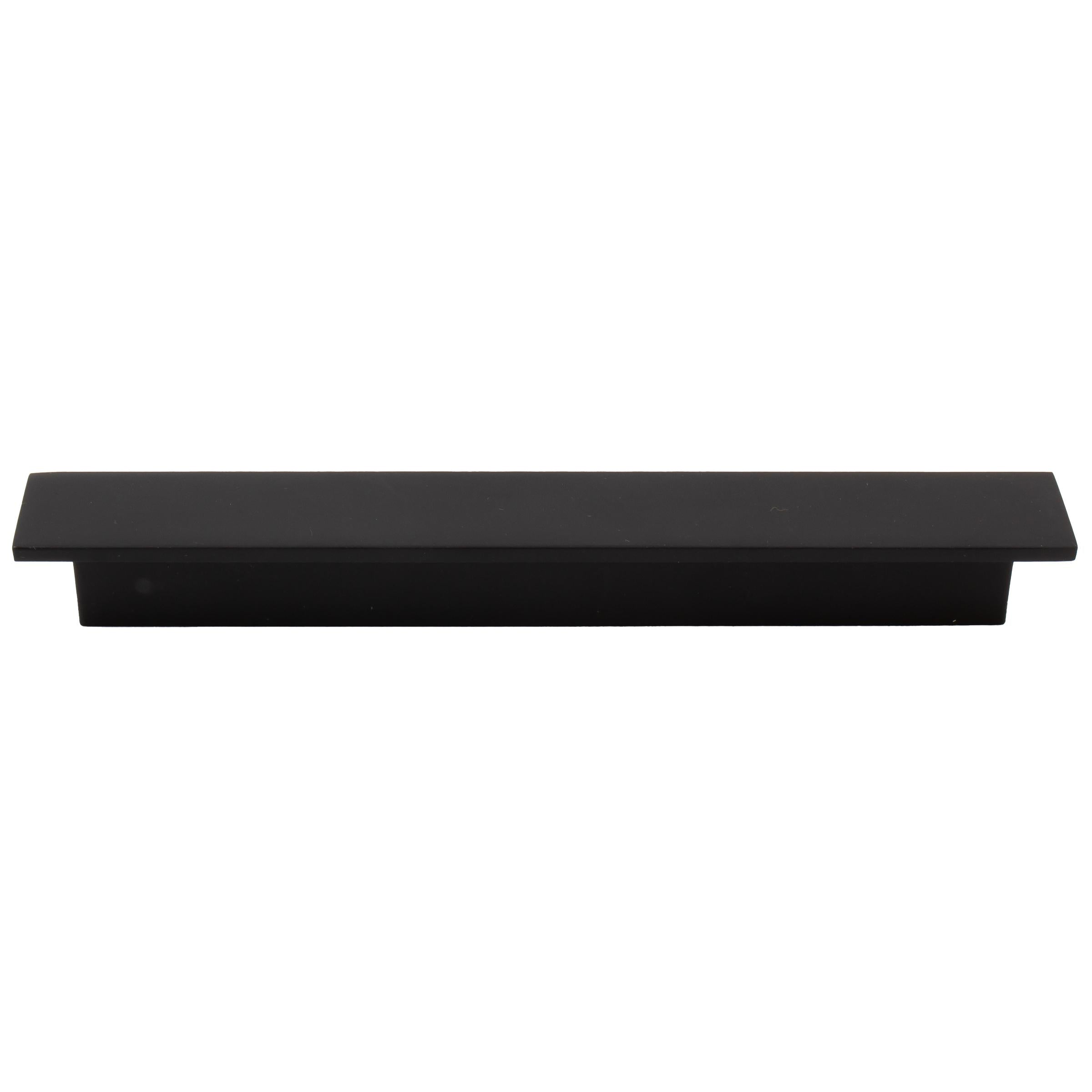 Stone Harbor Hardware Mesa Cabinet Pull, 128 Millimeters, Matte Black