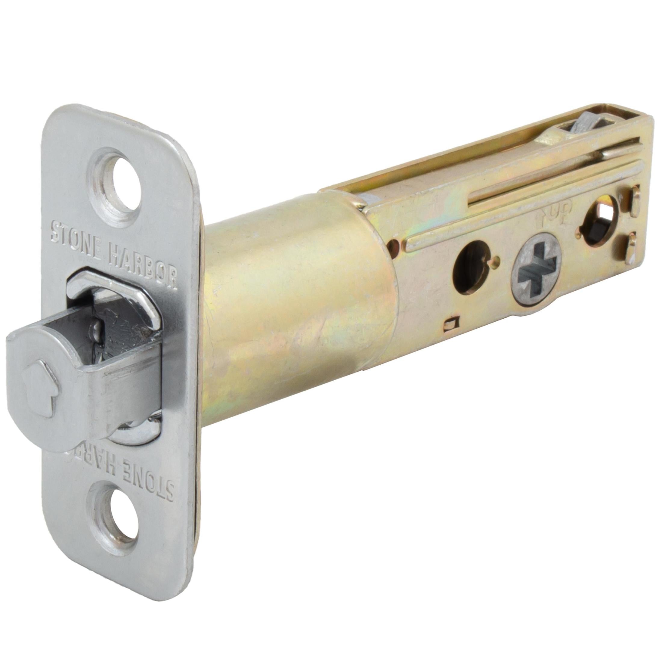 Latch for Round Pocket Door Locks, Privacy (Bed/Bath), 2-3/4 Inches