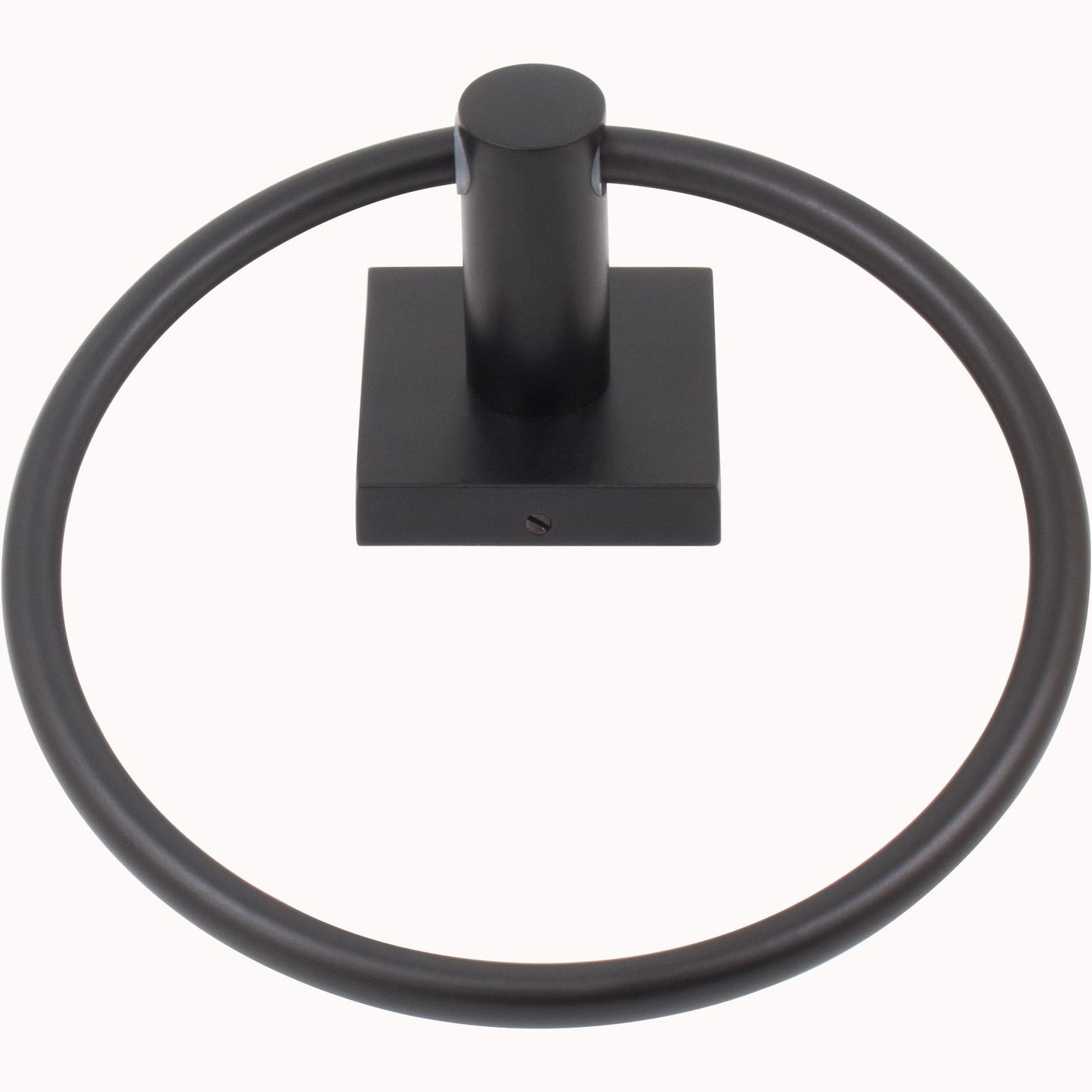 Stone Harbor Hardware Vienna Towel Ring, Matte Black