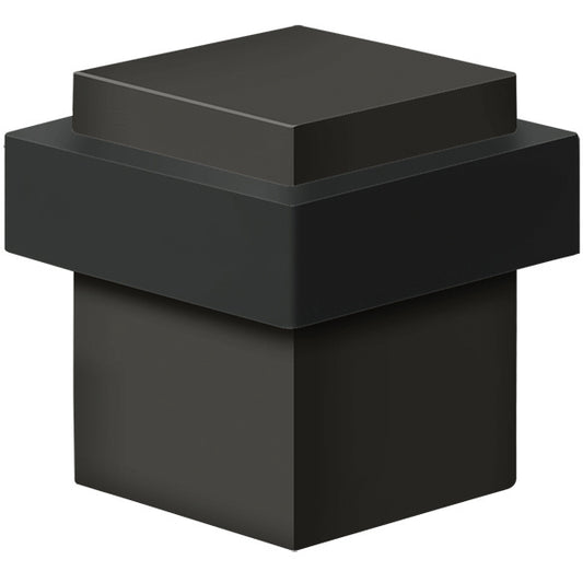 UFBS138U10B 1-3/8" Square Floor Bumper - Oil-Rubbed Bronze