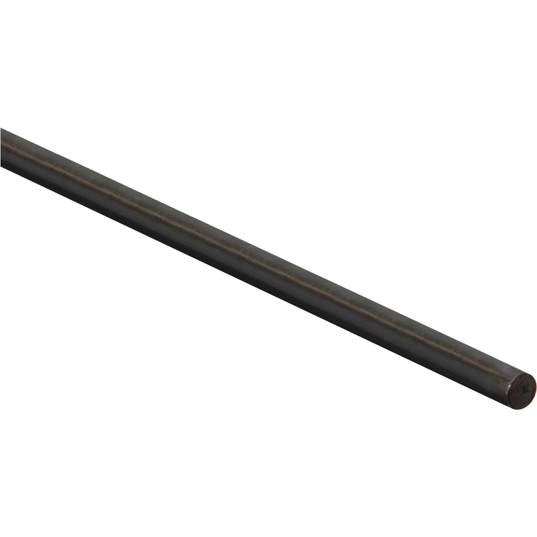 National Hardware - 4055BC 3/8" X 36" Cold Rolled Smooth Rod - Plain Steel
