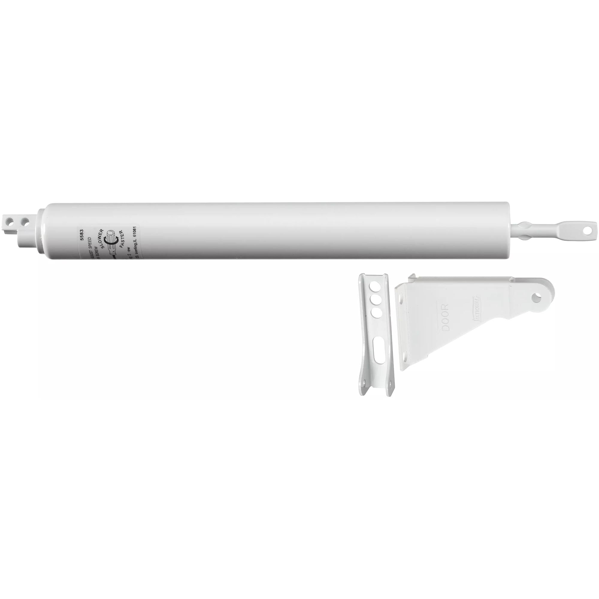 N1337 Posi-Glider Door Closer - White
