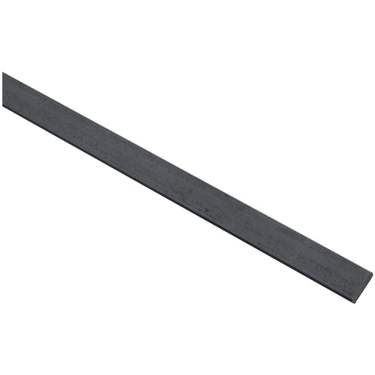 4064BC 1" x 48" Solid Flat 1/4" - Plain Steel