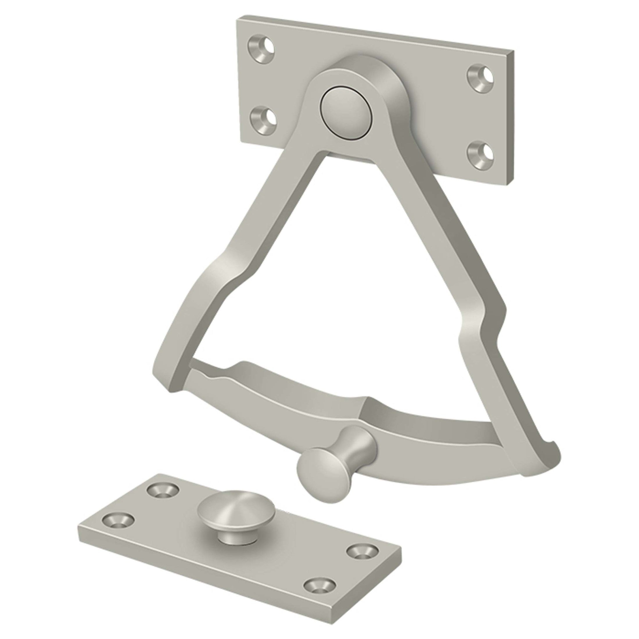 Deltana DDQ56U15 Solid Brass Quadrant Dutch Door 4 3/8" Height
