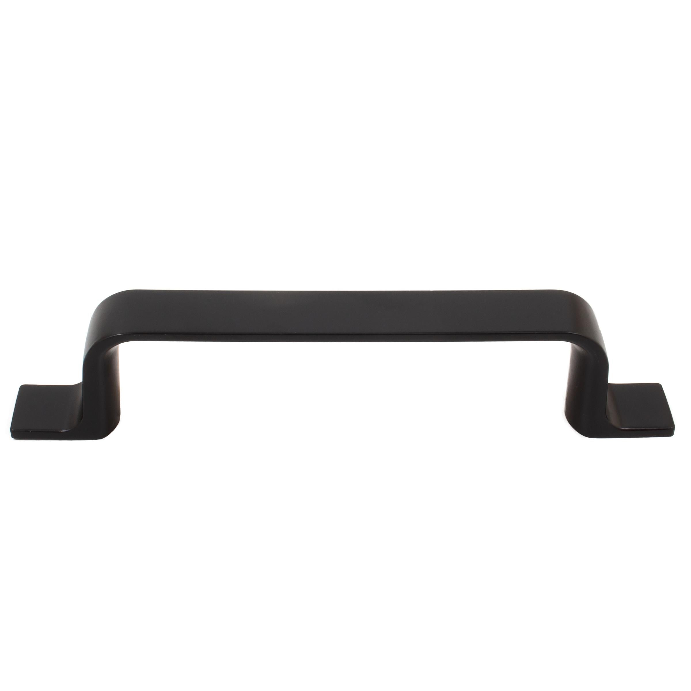 Stone Harbor Hardware Rubicon Cabinet Pull, 96 Millimeters, Matte Black