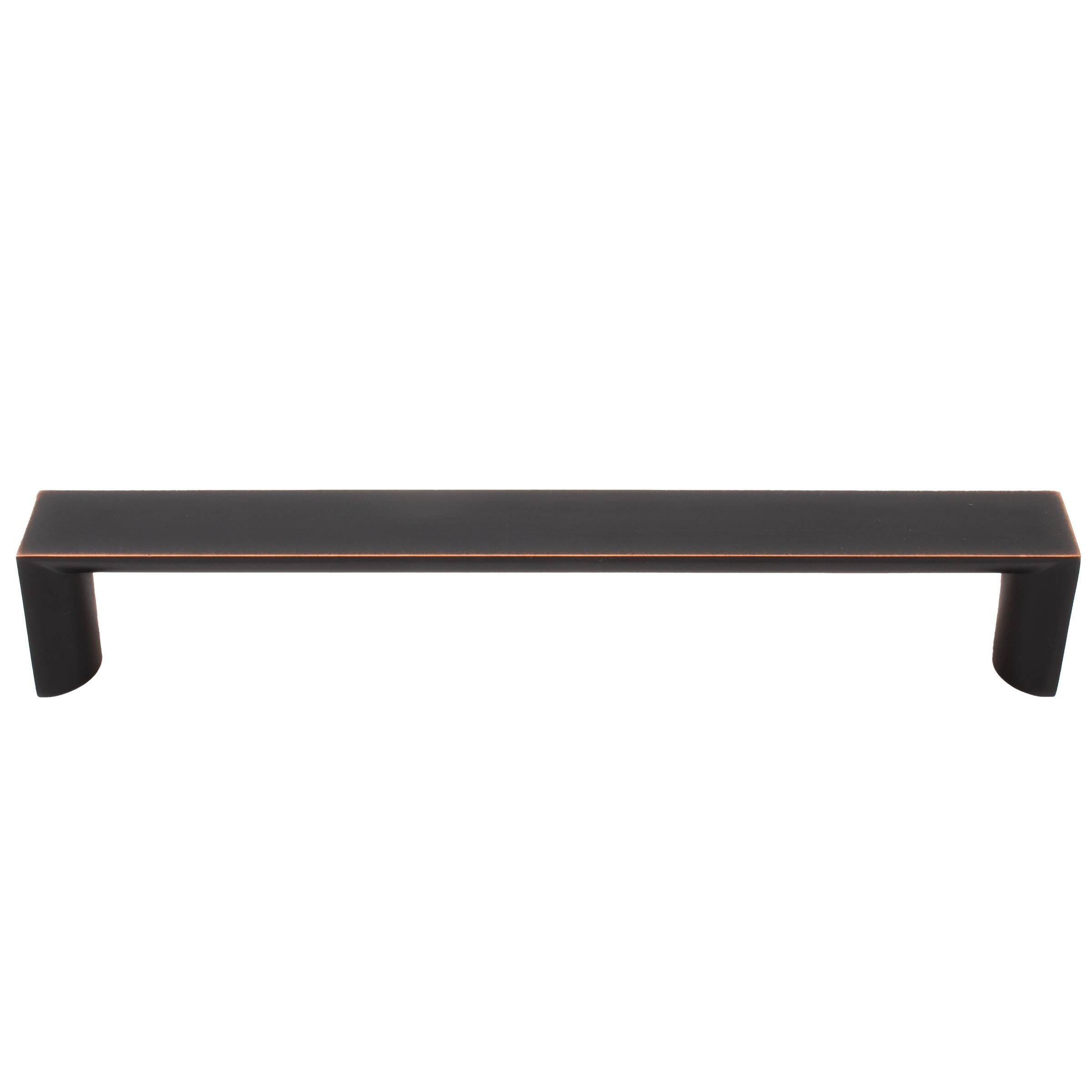 Stone Harbor Hardware Plateau Cabinet Pull, 160 Millimeters, Vintage Bronze
