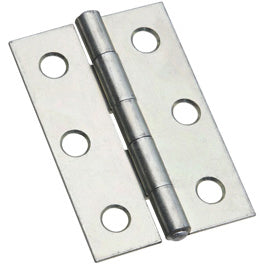 National Hardware - V518 2-1/2" Rivet Pin Narrow Hinge 2/pk - Zinc Plated