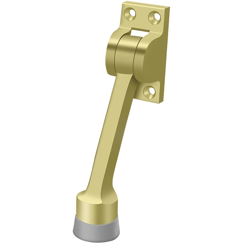 DHK4U3 4" Kick-Down Door Holder - Polished Brass