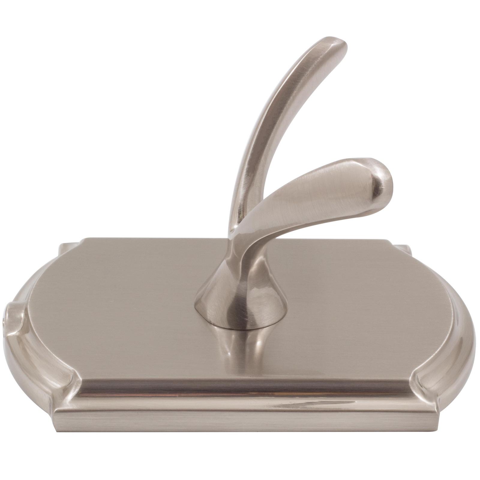 Stone Harbor Hardware Cambridge Robe Hook, Satin Nickel