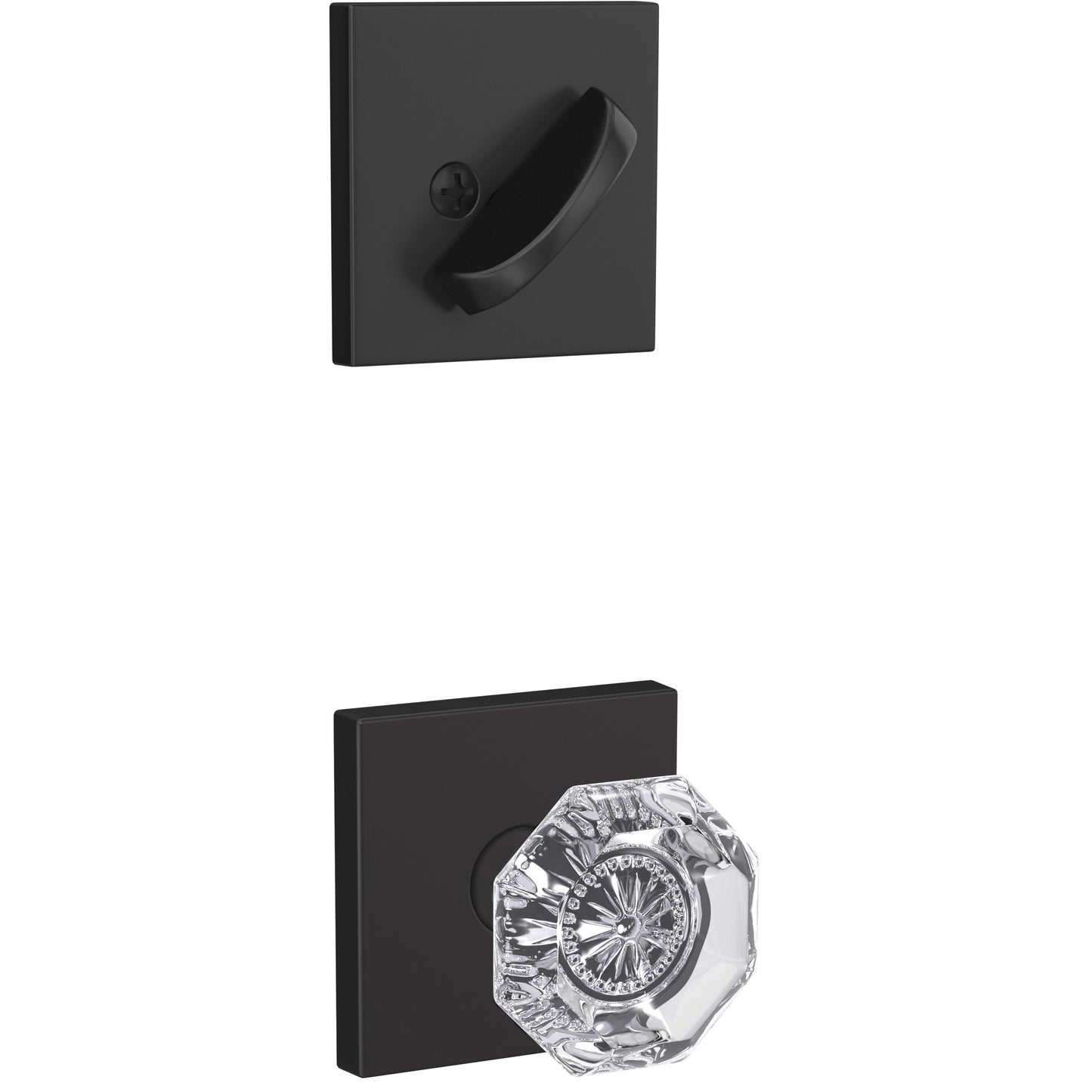FC59ALX622COL 16-680 10-269 Alexandria / Collins 2-Piece Trim Pack for FC58 Handlesets - Matte Black