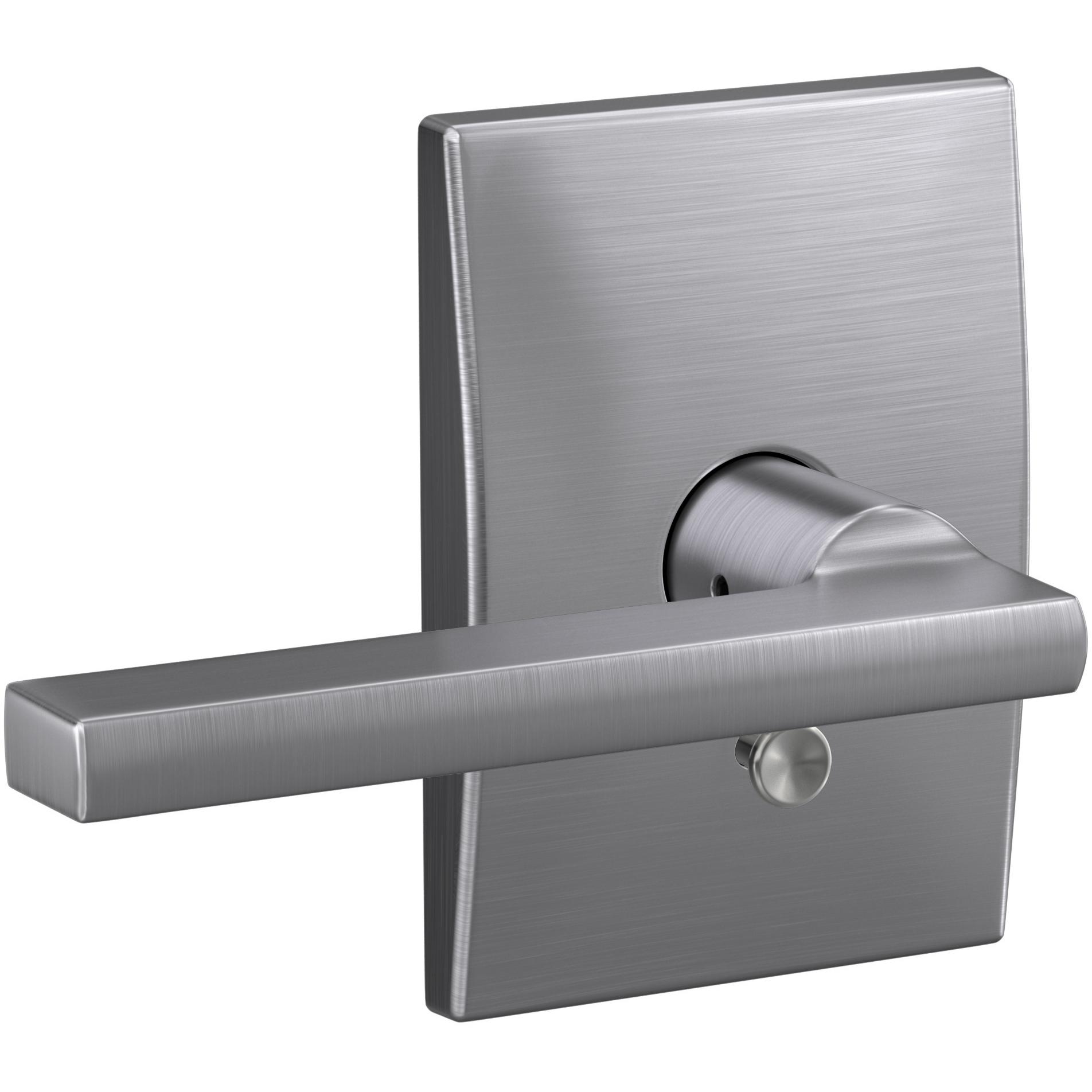 FC21LAT626CEN 16-600 10-027 Latitude / Century Passage / Privacy Combo - Satin Chrome