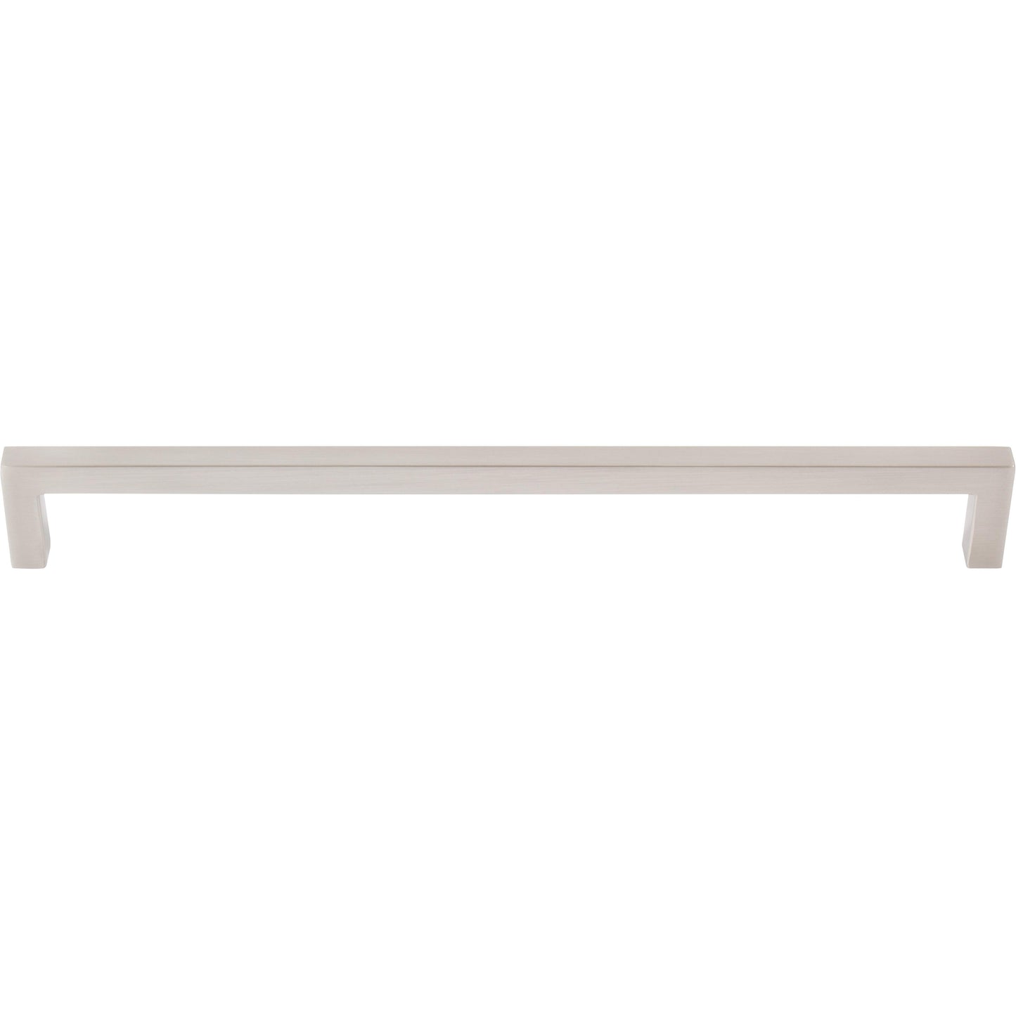 Stone Harbor Hardware Contemporary Square Cabinet Pull, 256 Millimeters, Zinc Base Material, Satin Nickel