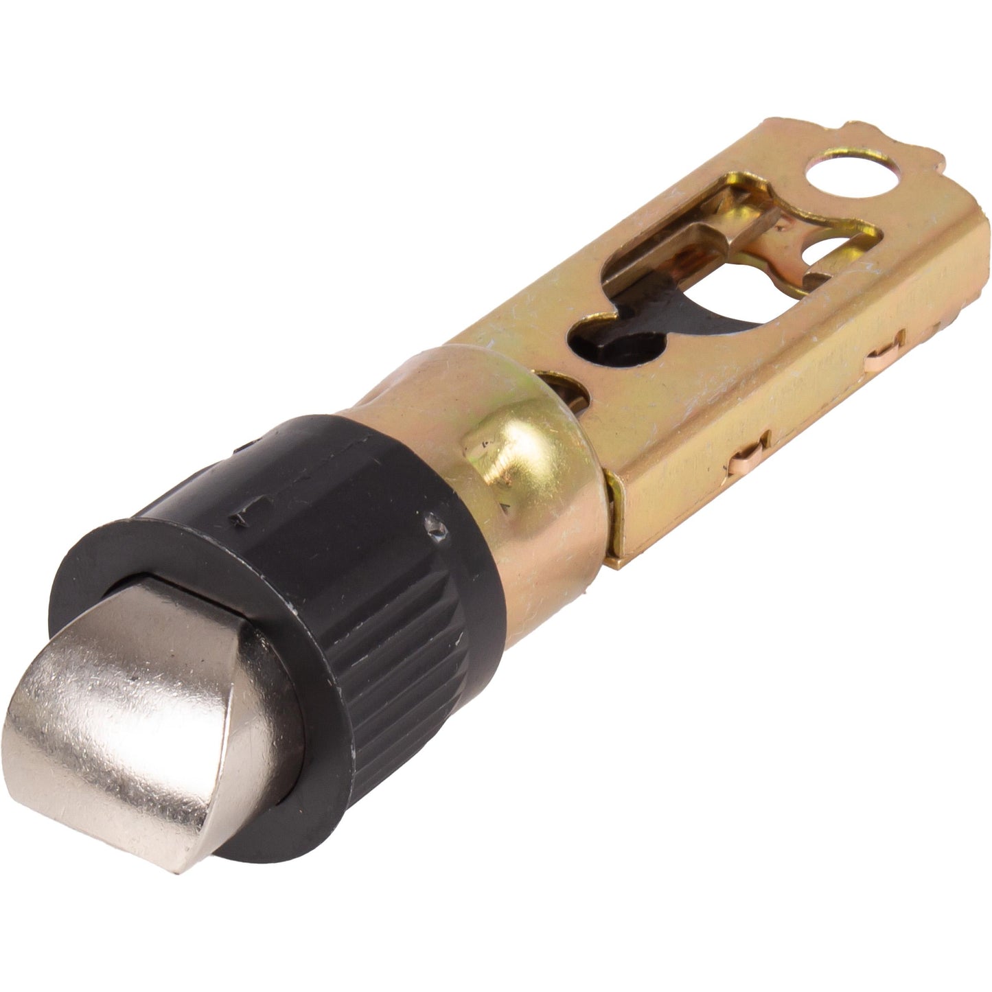 Stone Harbor Hardware Drive-In Adjustable Latch for Traditional Interior Locks, Matte Black