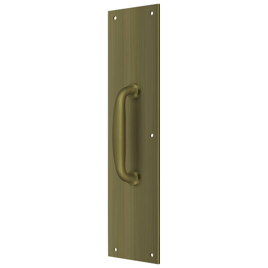 PPH55U5 3-1/2" x 15" Pull Plate - Antique Brass