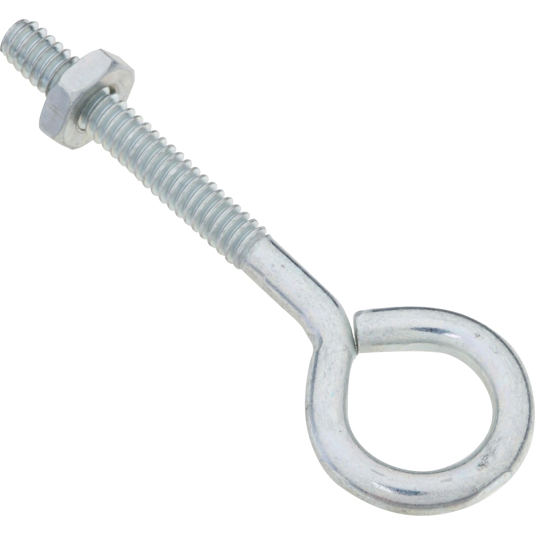 2160BC 3/16" x 2-1/2" Eye Bolt W/Nut - Zinc Plated