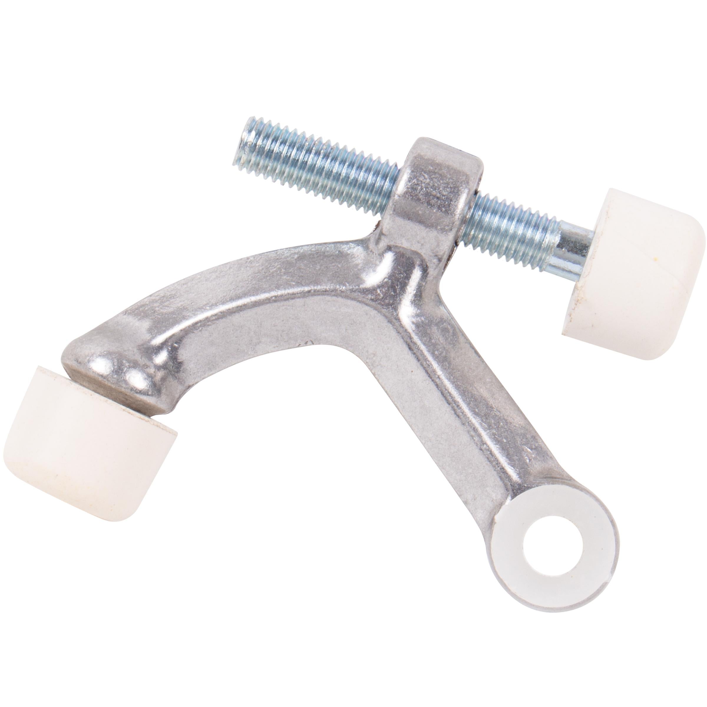 70A92 Hinge Pin Door Stop - Satin Aluminum