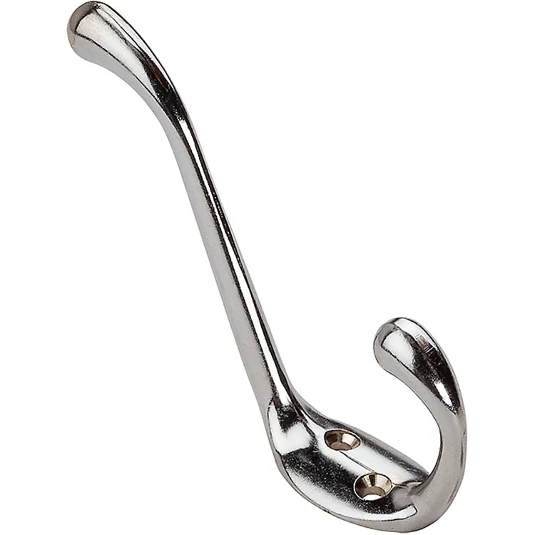 V167 Heavy Duty Garment Hook - Nickel