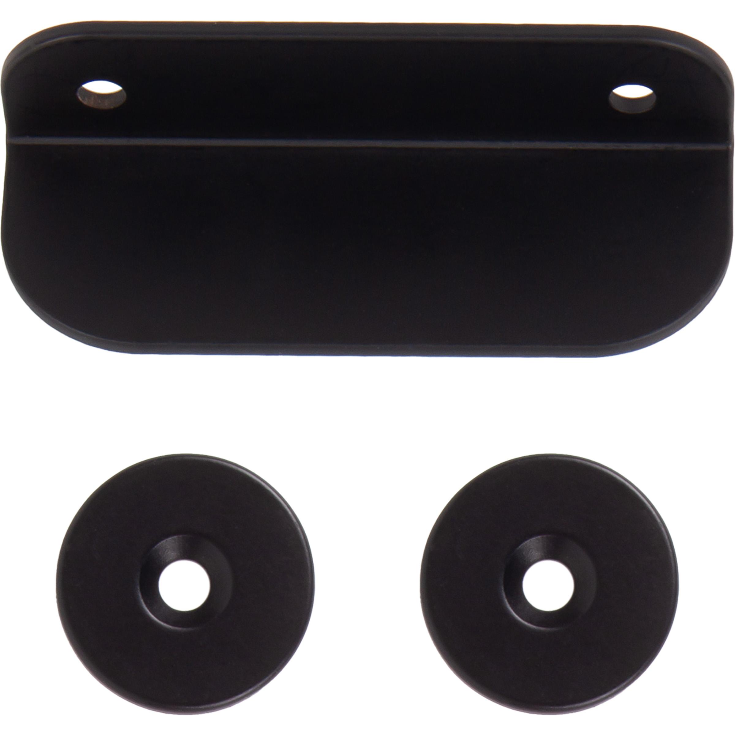 Stone Harbor Hardware Magnetic Catch System, 2 Magnets, Top Door Installation, Black