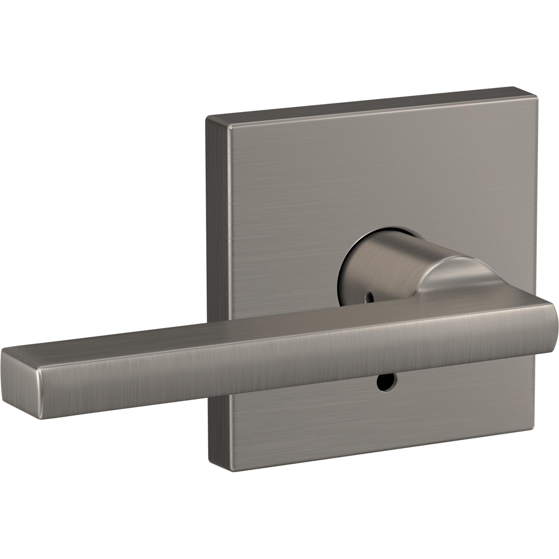 FC21LAT619COL 16-600 10-027 Latitude / Collins Passage / Privacy Combo - Satin Nickel