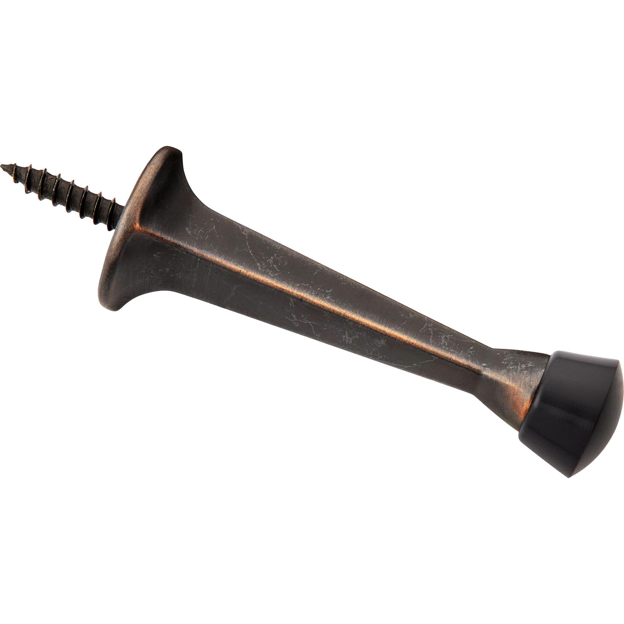 SPB236 3" Rigid Square Door Stop 5/pk - Oil-Rubbed Bronze