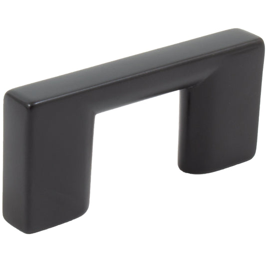 Stone Harbor Hardware Jetstream Cabinet Pull, 32 Millimeters, Matte Black