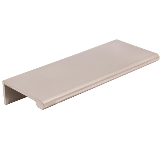 Stone Harbor Hardware Cabinet Edge Pull, 2 Inches, 4-1/4" Overall Length, Satin Nickel